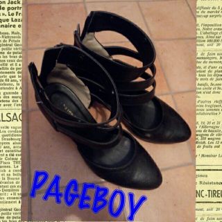 ページボーイ(PAGEBOY)の送料込み♡パンプスサンダル(ハイヒール/パンプス)