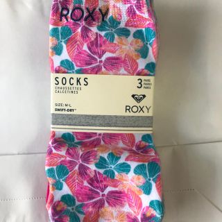 ロキシー(Roxy)のロキシー靴下3Ｐ(ソックス)