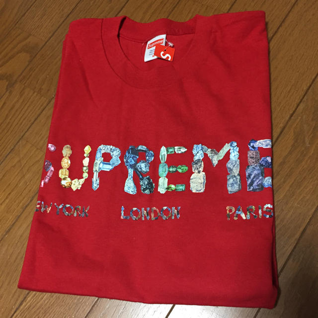 Supreme - supreme rocks tee 赤