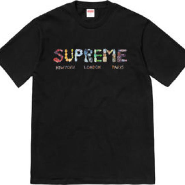 Supreme Rocks Tee Black M | www.fleettracktz.com