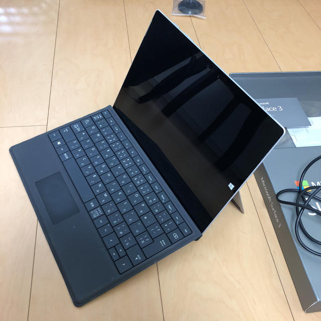 Microsoft(マイクロソフト)のsurface 3 64GB, 2GB RAM タイプカバー付き スマホ/家電/カメラのPC/タブレット(タブレット)の商品写真