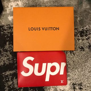 ルイヴィトン(LOUIS VUITTON)のsupreme louis vuitton クラッチ シュプリーム ルイヴィトン(セカンドバッグ/クラッチバッグ)