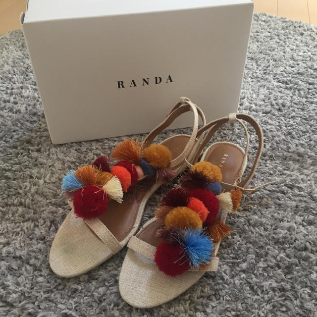 RANDA(ランダ)のRANDA✩フラットサンダル レディースの靴/シューズ(サンダル)の商品写真