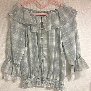 マジェスティックレゴン(MAJESTIC LEGON)のマジェスティックレゴン オフィショルブラウス  まみ様専用(シャツ/ブラウス(半袖/袖なし))