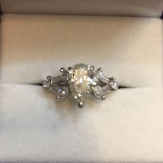 ジュエリーツツミ(JEWELRY TSUTSUMI)のダイヤリング ペアシェイプ 鑑定書 1.5Ct  定価89万 中央宝石研究所(リング(指輪))