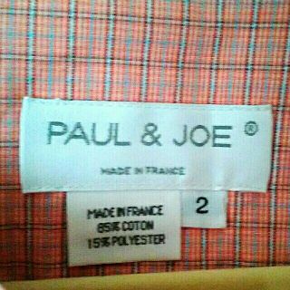 ポールアンドジョー(PAUL & JOE)のセール♪ 未使用・送料込み！　PAUL&JOE　半袖　ブラウス(シャツ/ブラウス(半袖/袖なし))