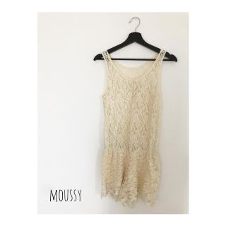 マウジー(moussy)のmoussy レースオールインワン(オールインワン)