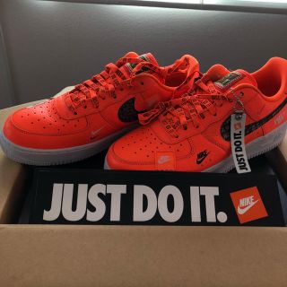 ナイキ(NIKE)のNIKE エアフォース1 just do it 最安値！！(スニーカー)