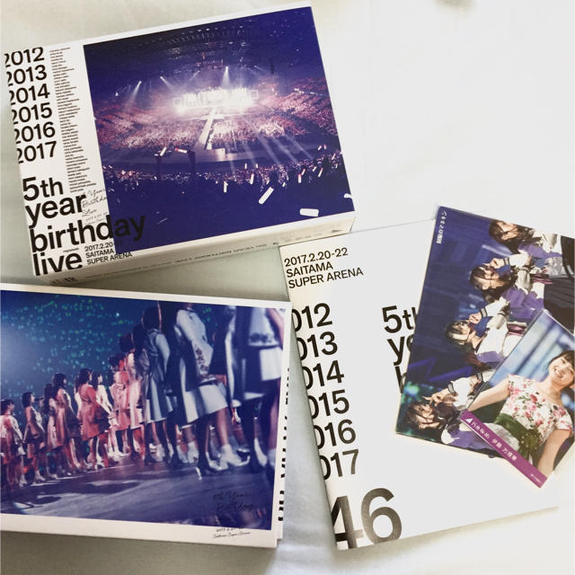 乃木坂46(ノギザカフォーティーシックス)の乃木坂46 5th year birthday live DVD  初回完全生産 エンタメ/ホビーのDVD/ブルーレイ(ミュージック)の商品写真