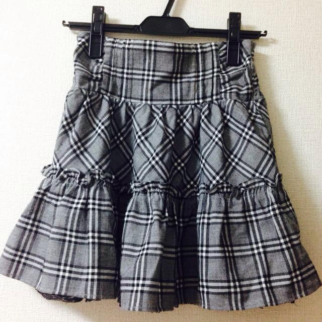 TRALALA(トゥララ)のハイウエスト チェックスカート レディースのスカート(ミニスカート)の商品写真