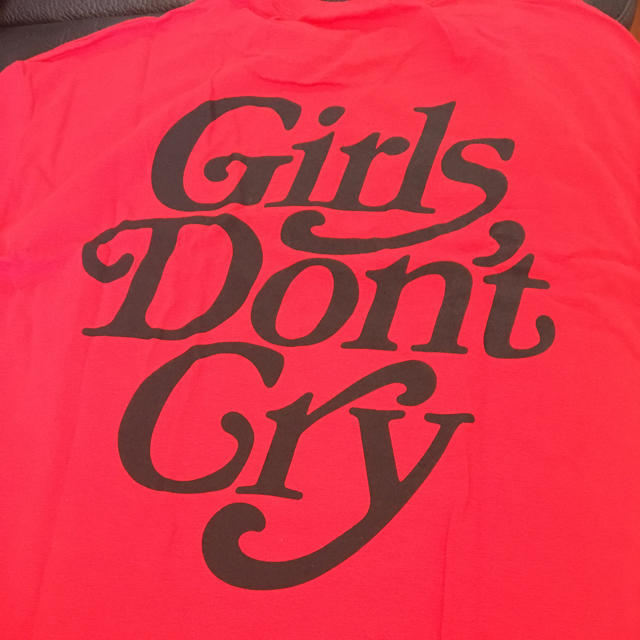 なので Girls Don't Cry 424 赤T黒ロゴ Lサイズの通販 by KKB's shop オンラインストア正本 don’t Girls cry ロサンゼルス 黒 Sサイズ パーカー 424 × パーカー