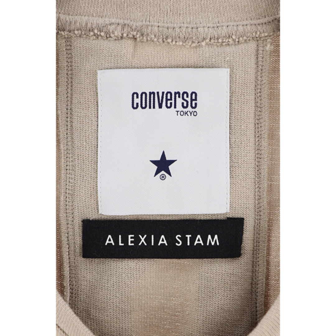 CONVERSE ALEXIA STAM コラボ レースアップ Tシャツ　新品