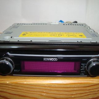 ケンウッド(KENWOOD)のKENWOOD ケンウッド I-K7 1DIN CD/USBレシーバー 中古完動(カーオーディオ)