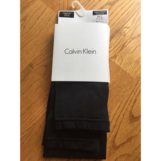 カルバンクライン(Calvin Klein)のカルバンクライン レギンス 10分丈 ブラック  M L(レギンス/スパッツ)