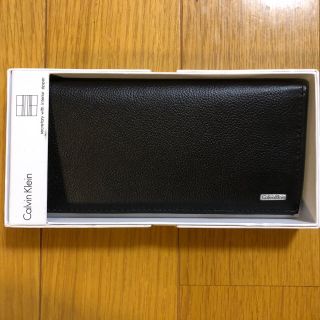 カルバンクライン(Calvin Klein)の【新品未使用箱付き】Calvin Klein カルバンクライン 長財布 黒(長財布)