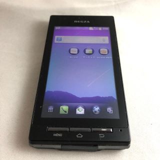 トウシバ(東芝)の送料無料★IS04/TSI04 ブラック au 中古 スマホ(スマートフォン本体)