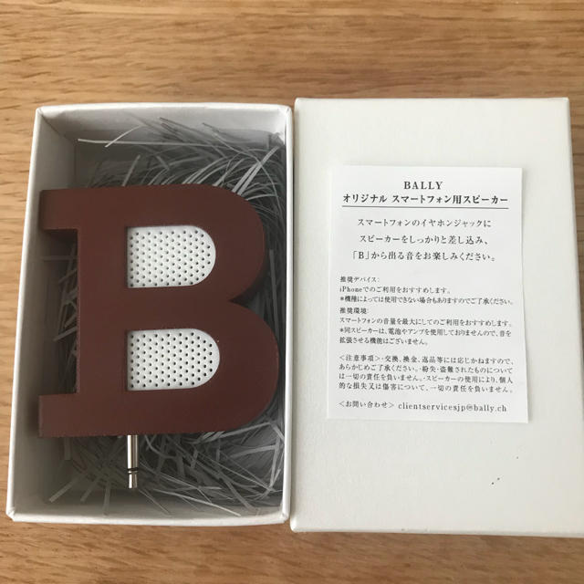 Bally(バリー)のBALLY  スマートフォン用スピーカー スマホ/家電/カメラのオーディオ機器(スピーカー)の商品写真