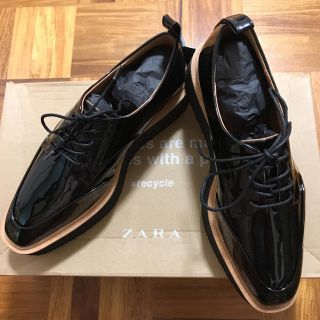 ザラ(ZARA)のZARA 厚底ローファー(ローファー/革靴)