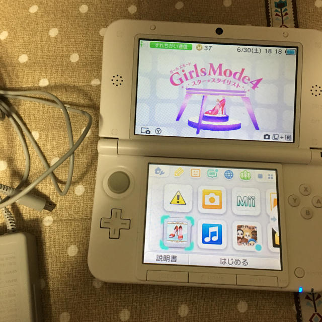 ニンテンドー3DS LL girls mode4 付き