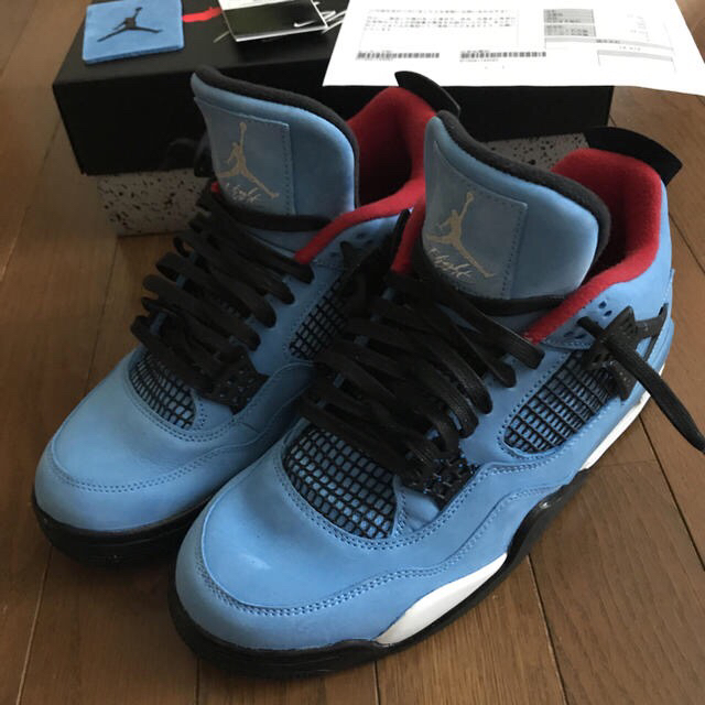 メンズair jordan 4 travis scott 27.0