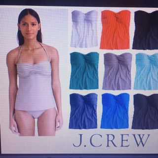 ジェイクルー(J.Crew)のJクルータンキニトップス 超お安く(水着)