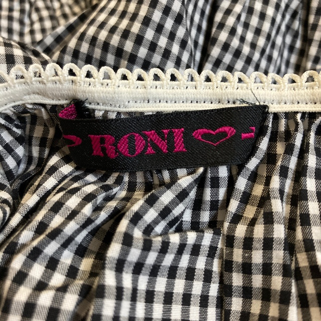 RONI(ロニィ)の☆美品☆RONI ブラウス 140 日本製 キッズ/ベビー/マタニティのキッズ服女の子用(90cm~)(Tシャツ/カットソー)の商品写真