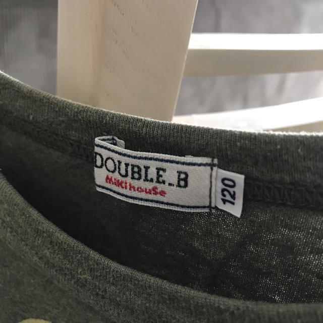 DOUBLE.B(ダブルビー)のDOUBLE.B 120 キッズ/ベビー/マタニティのキッズ服男の子用(90cm~)(Tシャツ/カットソー)の商品写真