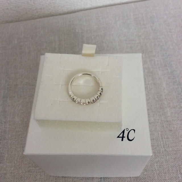 4℃(ヨンドシー)の4℃ エターナルシルバー ピンキーリング #3 レディースのアクセサリー(リング(指輪))の商品写真