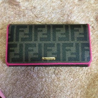 フェンディ(FENDI)のあや様専用FENDI 長財布 財布 ピンク(財布)