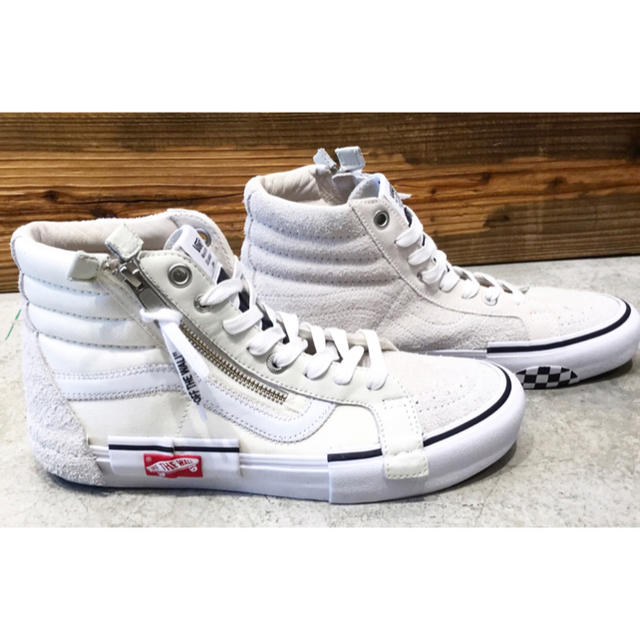 ★29.5★vans SK8-HI cap LX  marshmallow