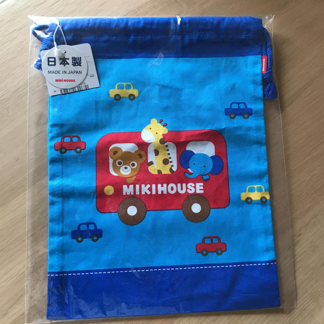 mikihouse(ミキハウス)の新品 ミキハウス 袋 キッズ/ベビー/マタニティのこども用バッグ(ランチボックス巾着)の商品写真