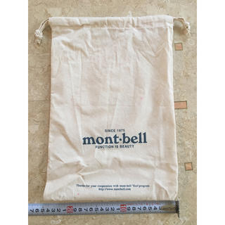 モンベル(mont bell)のモンベル 巾着袋(登山用品)