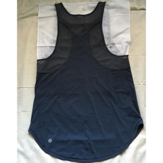 ルルレモン(lululemon)のlululemon sculpt tank II グレー サイズ4(ヨガ)