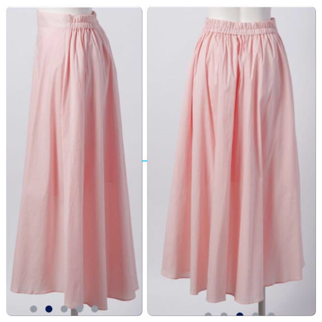 新品 ストリコ STORICO ロングスカート ピンク ロング フレアースカート レディースのスカート(ロングスカート)の商品写真