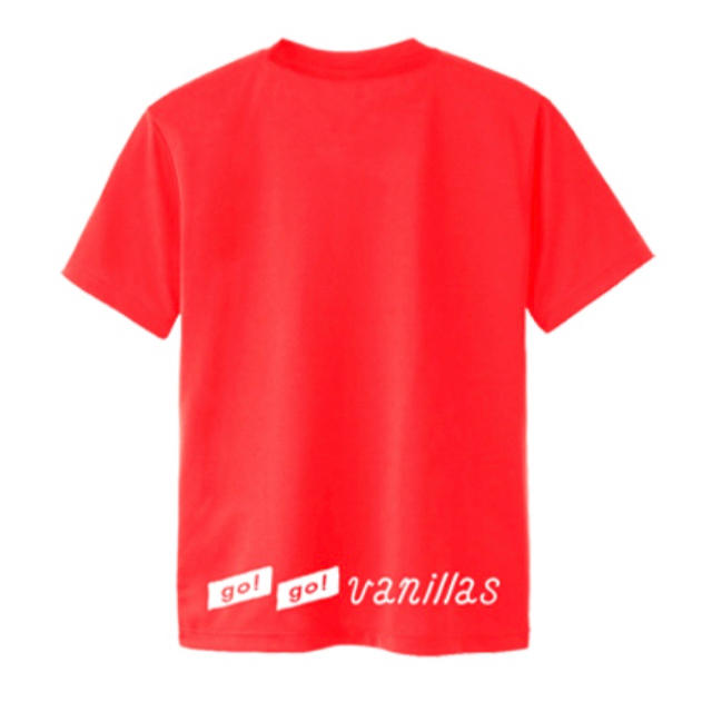 go!go!vanillas 蛍光ロゴTシャツ ORANGE レディースのトップス(Tシャツ(半袖/袖なし))の商品写真