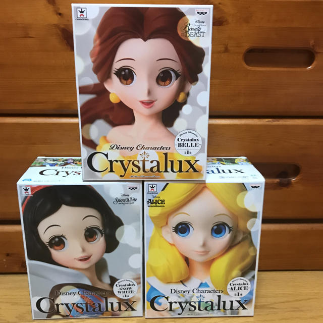 BANPRESTO(バンプレスト)のCrystalux ディズニープリンセス エンタメ/ホビーのフィギュア(アニメ/ゲーム)の商品写真