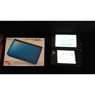 ニンテンドー3DS(ニンテンドー3DS)の大幅値下げです！ Nintendo 3DSLL ブルー 美品(携帯用ゲーム機本体)