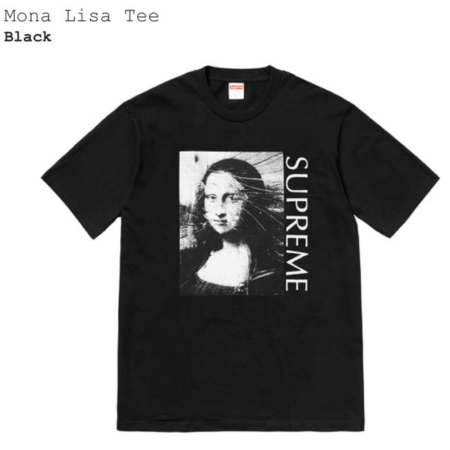 size L  supreme Mona liza Tee