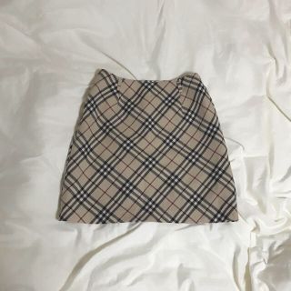 バーバリー(BURBERRY)のcheck mini skirt(ミニスカート)