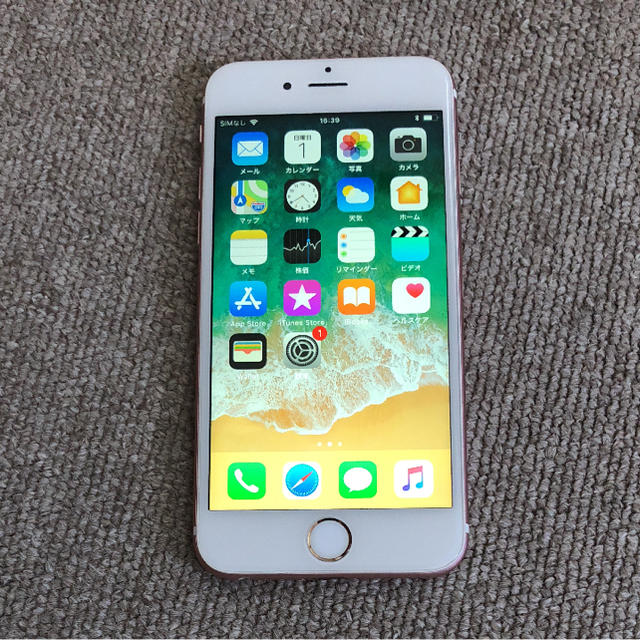 ジャンク docomo iPhone6s 64GB ローズゴールド