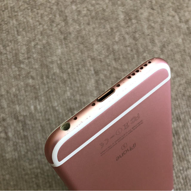 ジャンク docomo iPhone6s 64GB ローズゴールド