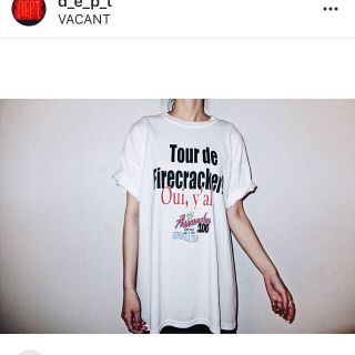 デプト(DEPT)の【美品】DEPTロゴビッグサイズTシャツ mother(Tシャツ(半袖/袖なし))