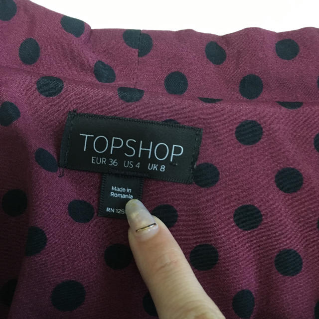 TOPSHOP(トップショップ)のトップショップ☆ジャケット レディースのジャケット/アウター(テーラードジャケット)の商品写真