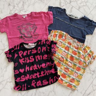 アーヴェヴェ(a.v.v)の☆女の子Tシャツ4点福袋☆ 90〜95cm a.v.v パーソンズ他(Tシャツ/カットソー)