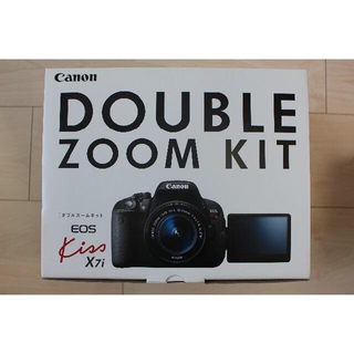 キヤノン(Canon)のCanon デジタル一眼レフカメラ EOS Kiss X7i ダブルズームキット(デジタル一眼)