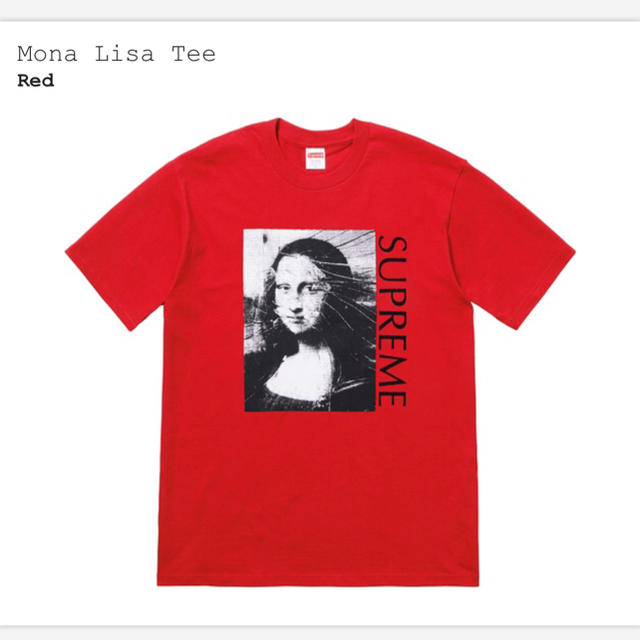 【送料込】Mona Lisa Tee M White