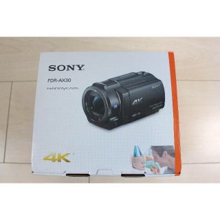 ソニー(SONY)のSONY 4Kビデオカメラ FDR-AX30 ブラック (ビデオカメラ)