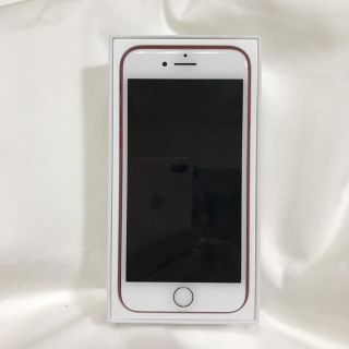 アップル(Apple)のiPhone 7 128GB  レッド美品(スマートフォン本体)