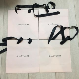 ジルスチュアート(JILLSTUART)のジルスチュアート 紙袋 ピンク リボン(ショップ袋)