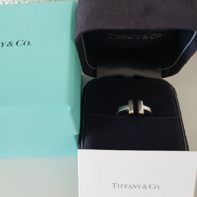 Tiffany & Co. - tomoさま専用ティファニーティファニーTスクエアリング ホワイトゴールドリング